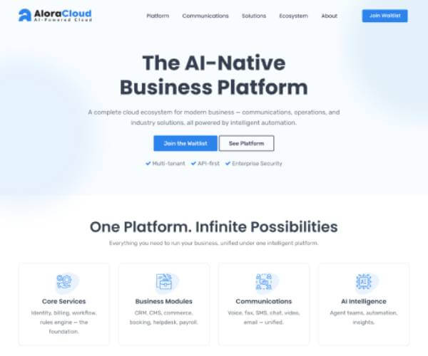 Alora Cloud